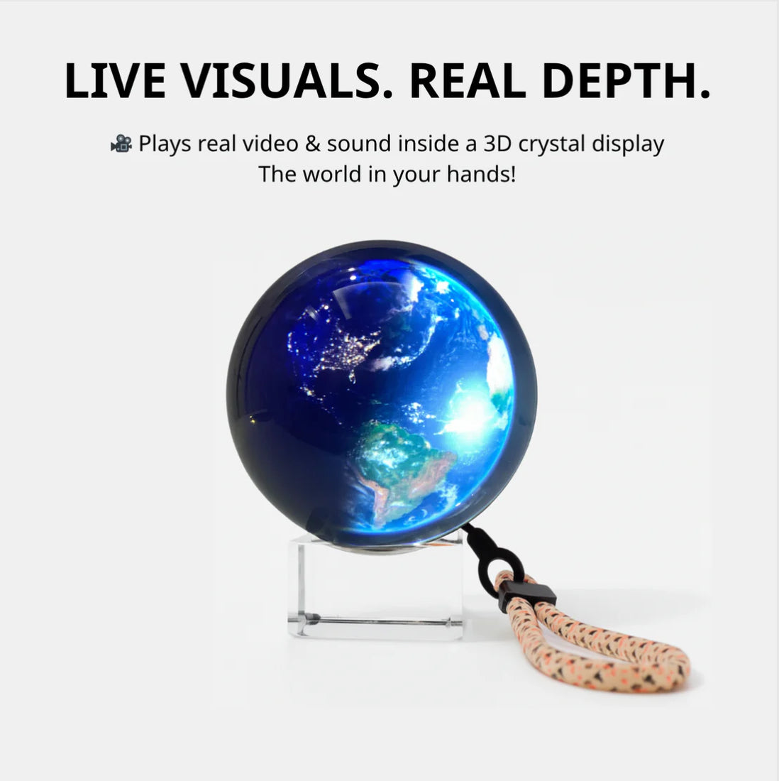 MagiOrb - Customizable Crystal Video Sphere