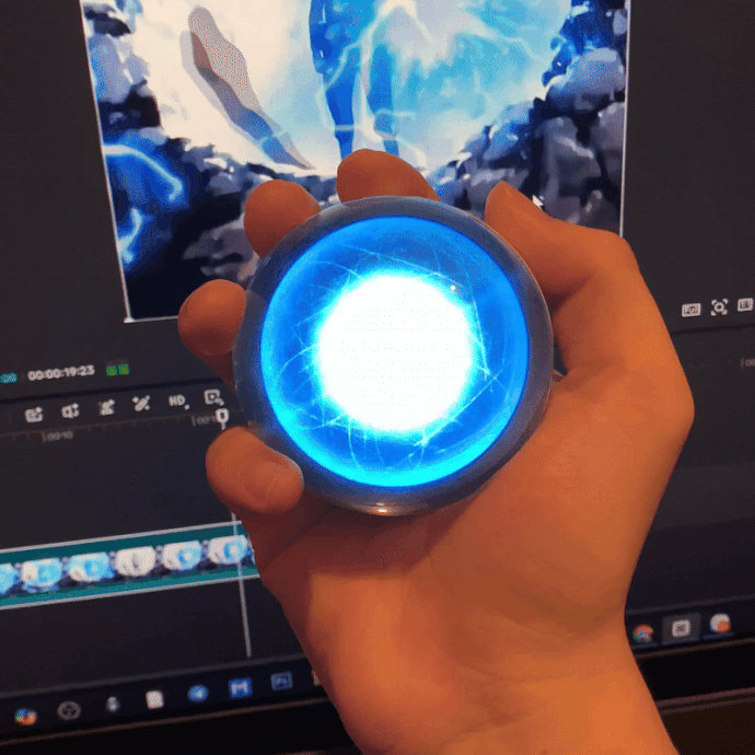 MagiOrb - Customizable Crystal Video Sphere